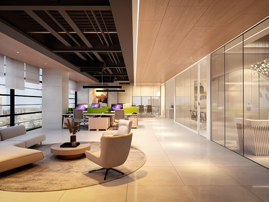 Walex interior design workspace